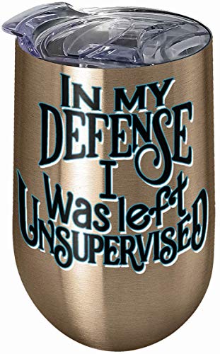 Spoontiques 16968 Unsupervised Stainless Steel Tumbler, 16 ounces, Bronze