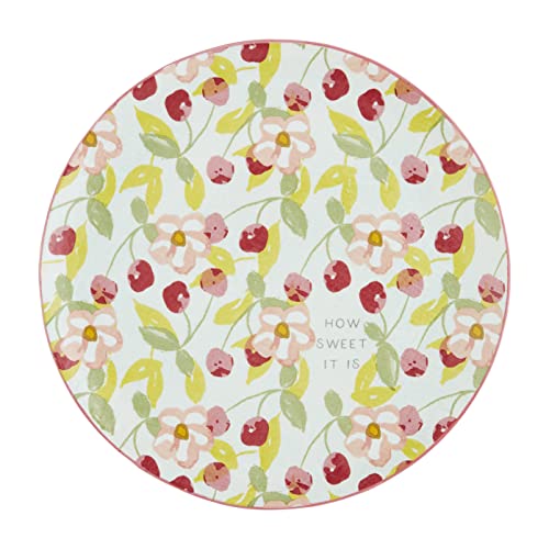 Mud Pie Cherry Serving Platter, 14 3/4-inch