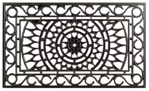 Imports Decor Rubber Doormat, Sunrise, 18-Inch by 30-Inch