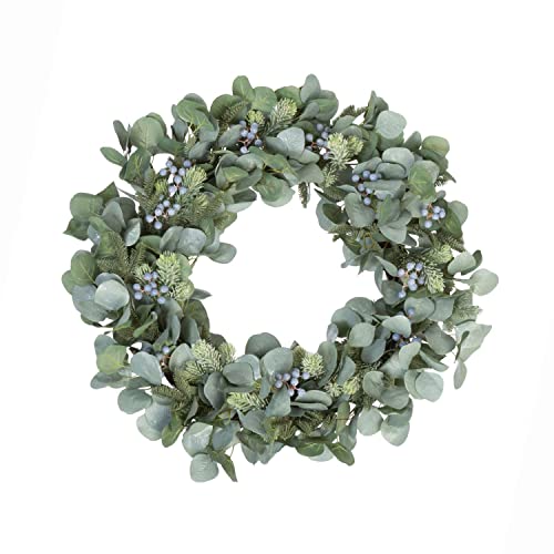 Park Hill Collection Viburnum Berry and Eucalyptus Door Wreath XPW20281