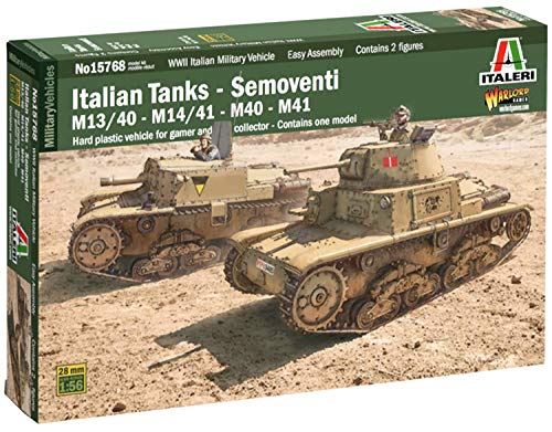 MRC Italeri IT15768 Italian Tanks-Self Propelled M13/40-M14/41-M40-M41