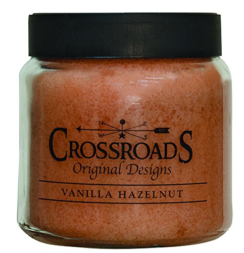 Crossroads Vanilla Hazelnut Jar Candle 16 oz
