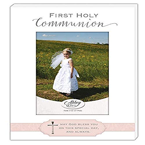 Cathedral Art Picture Frame - First Holy Communion Girl, One Size, Multicolored