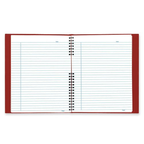 Rediform Blueline NotePro Notebook, Red, 11 x 8.5 inches, 200 Pages (A10200.RED)