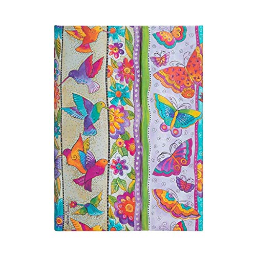 Paperblanks Hummingbirds & Flutterbyes (Laurel Burch Collection) Hardcover Journal, Unlined ‚Äö√Ñ√¨ Midi