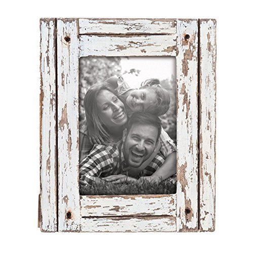 Foreside Home & Garden FFRD06209 5X7 Heartland Photo Frame White