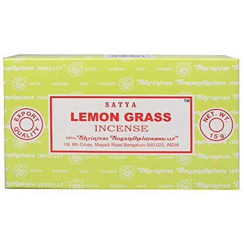 New Age Imports Satya Lemongrass Incense Sticks (Pack of 120) (One Size) (Multicolored)