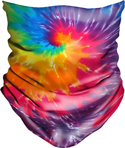 Spoontiques 20094 Youth Gaiter Face Cover (Tie Dye)