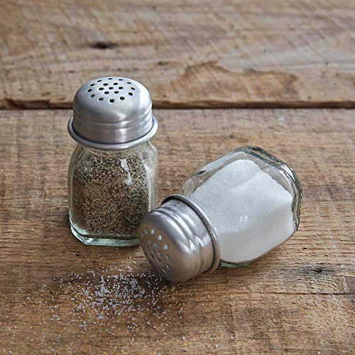 CTW Home Collection 860408 Mini Salt and Pepper Shakers, Box of 6