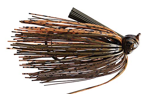 V&M Baits PFFCD12 Crawdad 1/2oz Flatline Football Fishing Jig Freshwater Lure