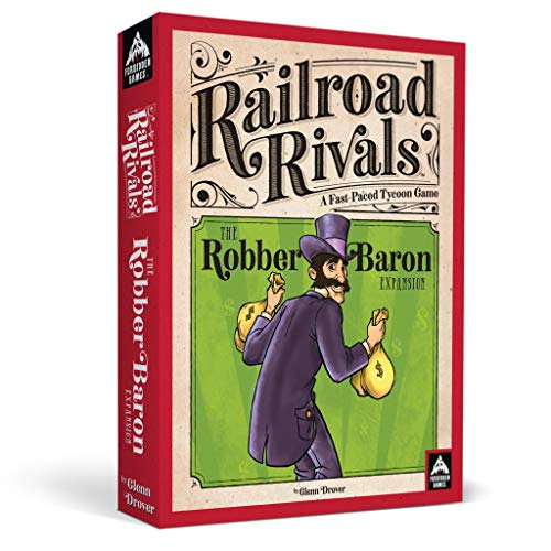 EXTRAORDINARY Forbidden Games Railroad Rivals: Robber Baron Expansion