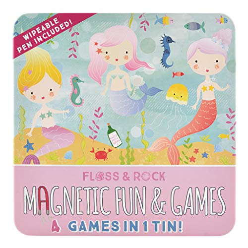 Floss & Rock 40P3559 Mermaid Magnetic Fun and Games Toy