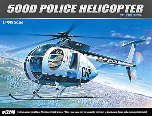 MRC Academy Hughes 500D Police Helicopter
