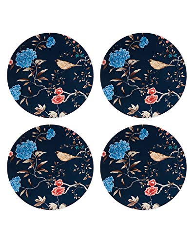 Lenox Sprig & Vine 4-Piece Accent Plate Set, 4.65 LB, Blue