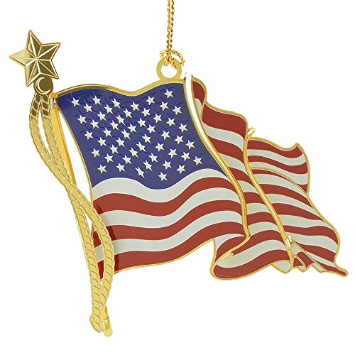 Beacon Design ChemArt American Flag Ornaments