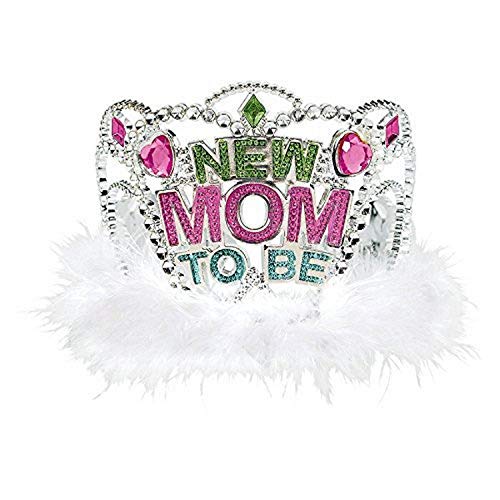 Amscan 380125 New Mom to Be Baby Shower Tiara