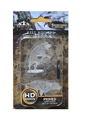 WizKids Store NECA Deep Cuts Unpainted Miniatures: Hell Hounds