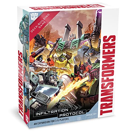 Renegade Game Studios Store Transformers Deck-Building Game: Infiltration Protocol Expansion - Ages 14+, 1-5 Players