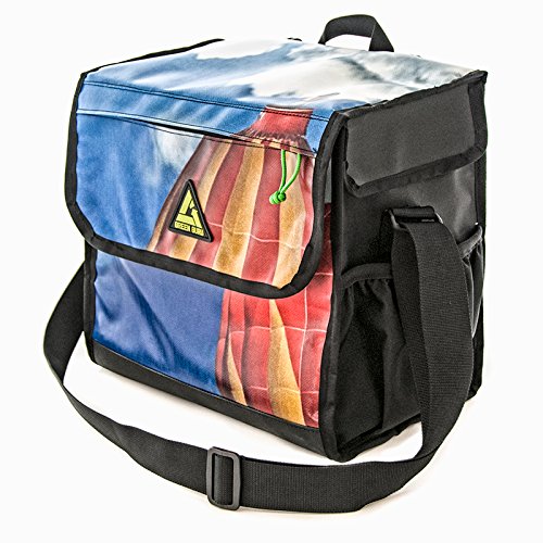 Eco Brands Group Green Guru Gear Carbon Cooler Upcycled Made in USA Bike Bicycle Pannier Bag