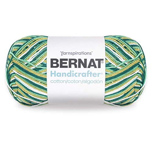 Spinrite Yarns (CA) Bernat Handicrafter Cotton Yarn, Gauge 4 Medium Worsted, June Bug