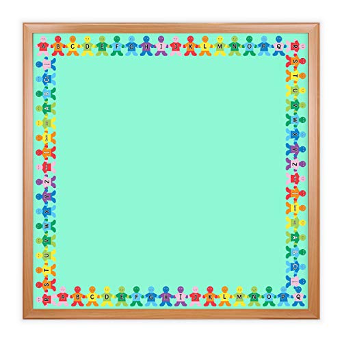Hygloss Products, Inc Alphabet Kids Bulletin Board (33609), 3 x 36 Inches