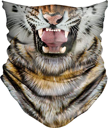 Spoontiques 20048 Gaiter Face Cover (Tiger)