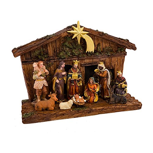 Kurt Adler 11-Piece Nativity Set