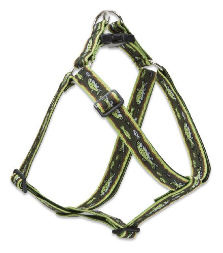 Lupine Pet Originals 1" Brook Trout 19-28" Step In Harness for Medium Dogs