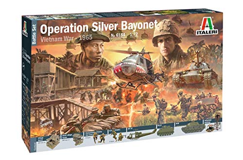 MRC 1/72 Vietnam War Operation Silver Bayonet 1965 Battle Set Plastic Model