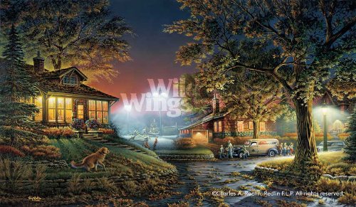 Wild Wings(MN) Wild Wings Highlight of The Neighborhood Limited Edition Print by Terry Redlin