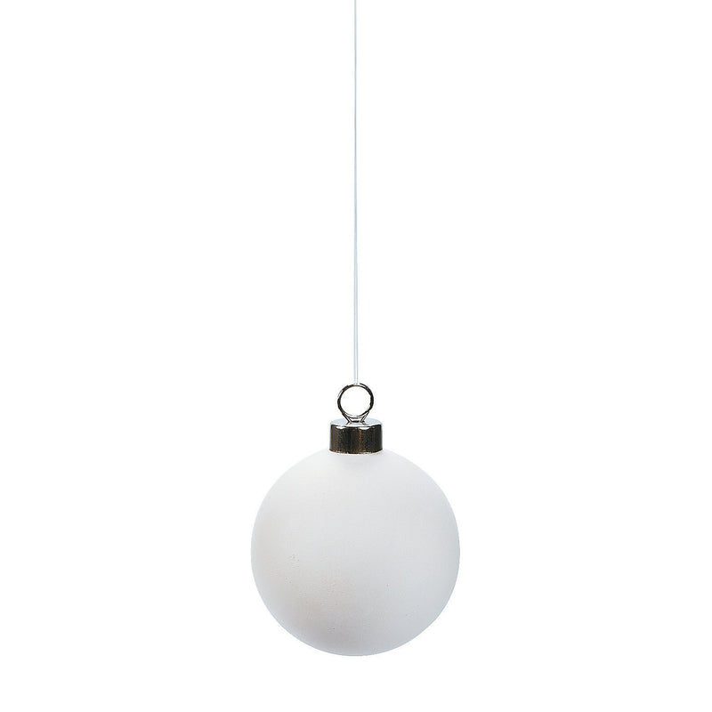 Do It Yourself Ceramic 3D Round Ornaments - Crafts for Kids and Fun Home Activities