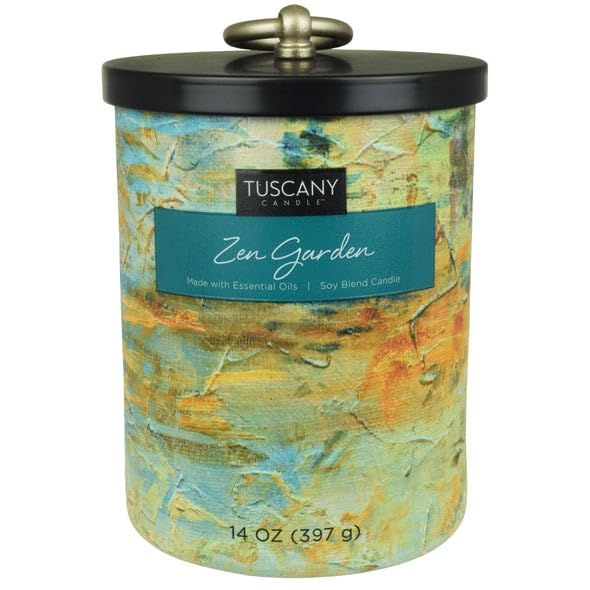 Empire Candle Tuscany Candle Home D‚àö¬©cor Scented Candle, Zen Garden, 14 oz
