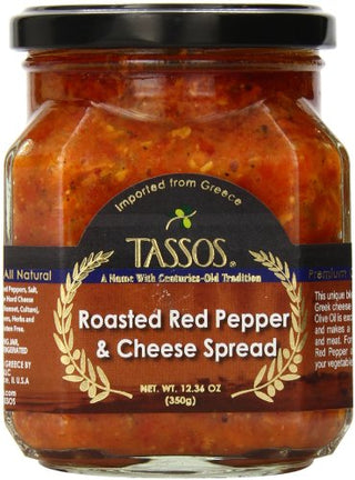 Tassos Red Pepper Coulis Spread, 12.36 Ounce