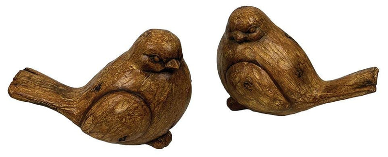 Great Finds DH024-B2 Soul Garden Collection Fat Birds, Set of 2