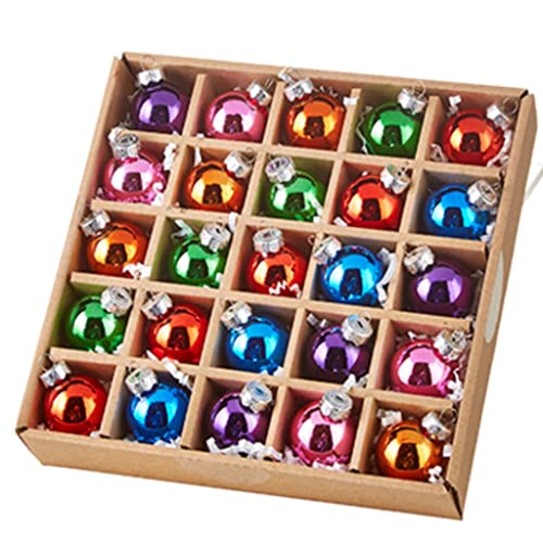 RAZ Imports 4220973 Multicolored Ornaments, Set of 25