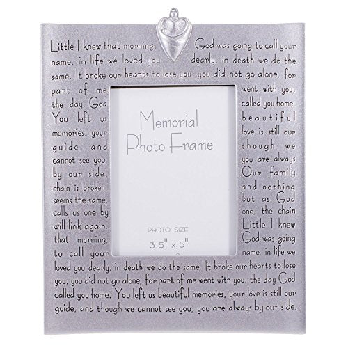 Roman Religious Memorial Bereavement Picture Photo Frame with Verse 40482