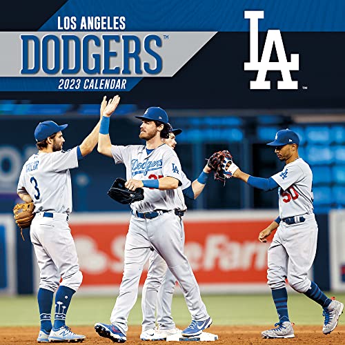 LANG Los Angeles Dodgers 2023 12x12 Team Wall Calendar