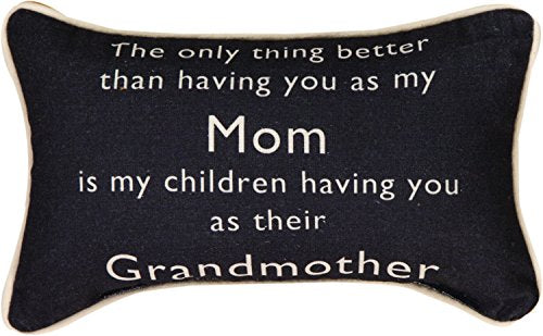 Manual Woodworkers & Weavers Word Throw Pillow, Grandmother, 12.5 x 8.5