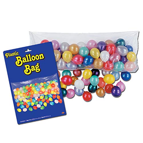 Beistle Plastic Balloon Bag w/Balloons Party Accessory (1 count)