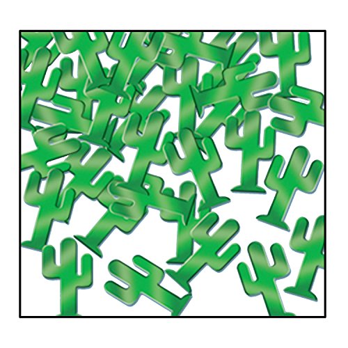 Beistle Fanci-Fetti Cactuses (green) Party Accessory  (1 count) (1 Oz/Pkg)