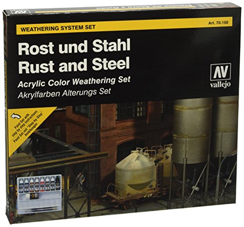 Vallejo Store Rust and Steel Effects Weathering Set