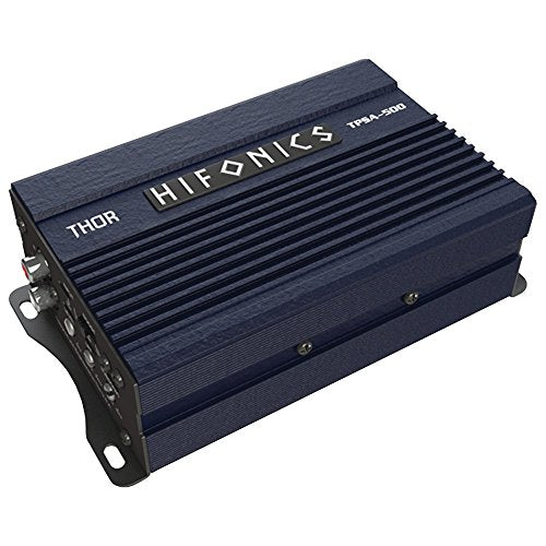 Maxxsonics Hifonics TPS-A500.2 THOR Series Class-D 2-Channel 2-Ohm Stable Powersports Amplifier For Polaris RZR/ATV/UTV/Cart/Boat