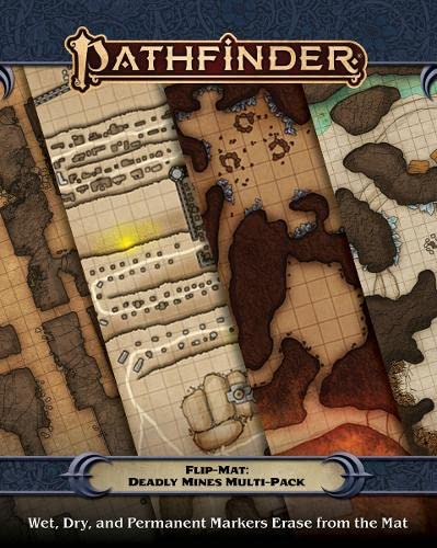 Paizo Pathfinder Flip-Mat: Deadly Mines Multi-Pack