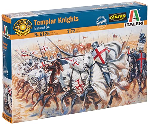 MRC Italeri 1:72 - Templar Knights (medieval Era)