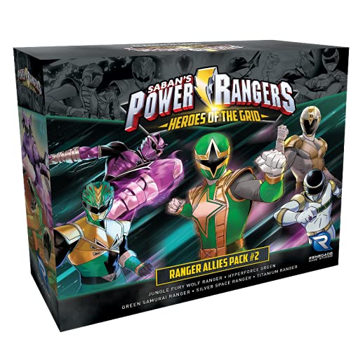 Renegade Game Studios Store Power Rangers: Heroes of The Grid Ranger Allies Pack #2