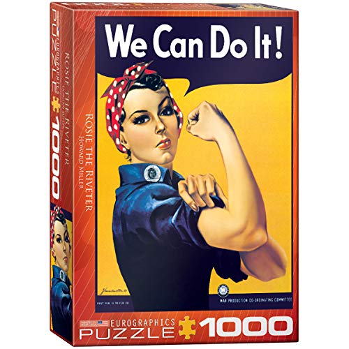 EuroGraphics Rosie The Riveter by Howard Miller 1000 Piece Puzzle