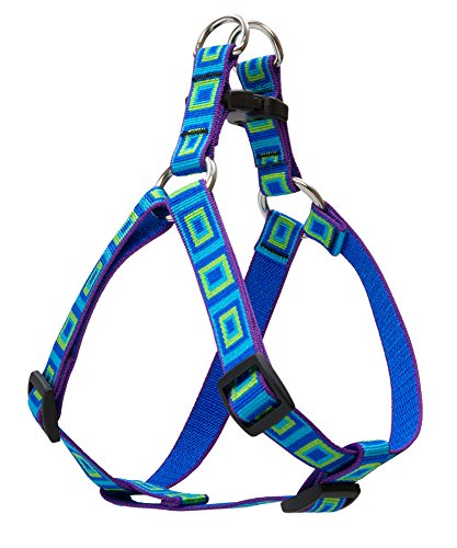 Lupine Pet Originals 3/4" Sea Glass 20-30" Step In Harness for Medium Dogs