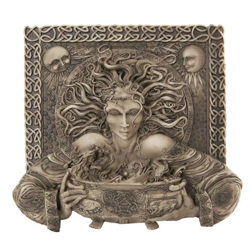 Pacific Trading CERRIDWEN Celtic Goddess Knowledge Plaque Home Decor
