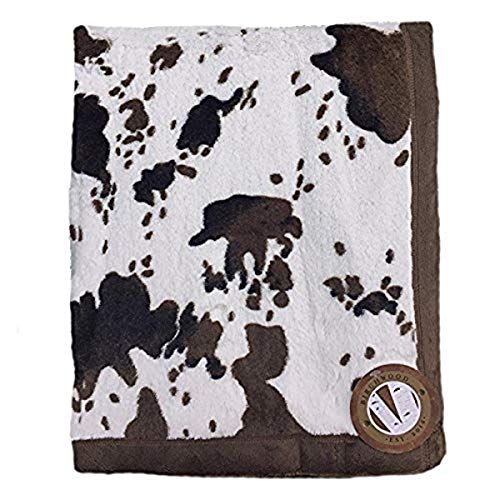 Birchwood Animal Print Throw Blanket, Old Paint