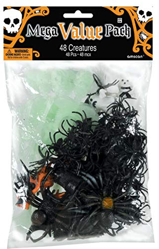 Amscan Halloween Creature Toy Favors - Assorted Designs, 48 Pcs